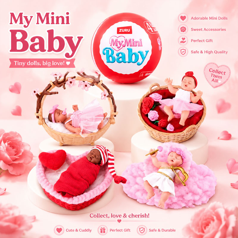 Baby Products Brands - Zuru Mini Brand My Mini Baby