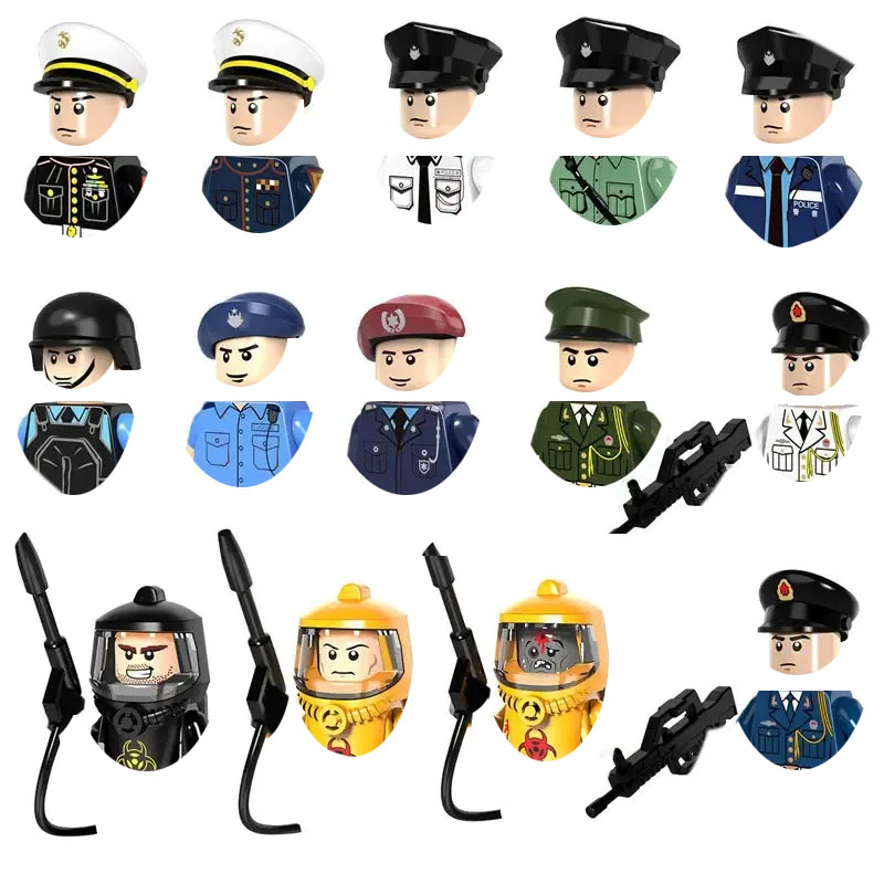 Lego Set Creator - Blocos de Montar da Polícia Especial