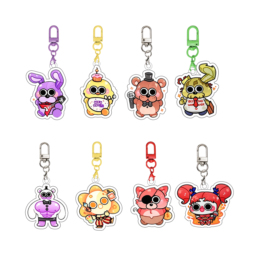 Baby Products For Gift - Chaveiro de Acrílico Periférico FNAF Game