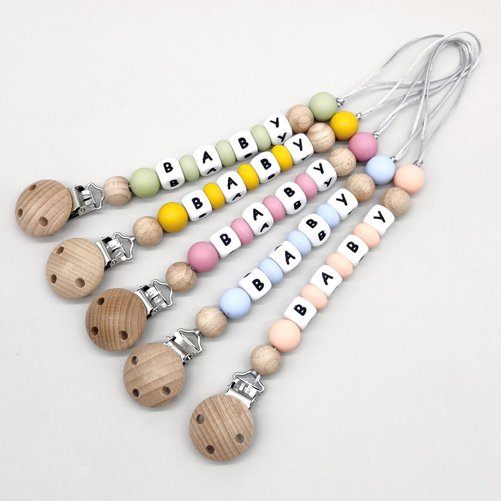 Baby Products For Gift - Nome personalizado chupeta clipes corrente contas