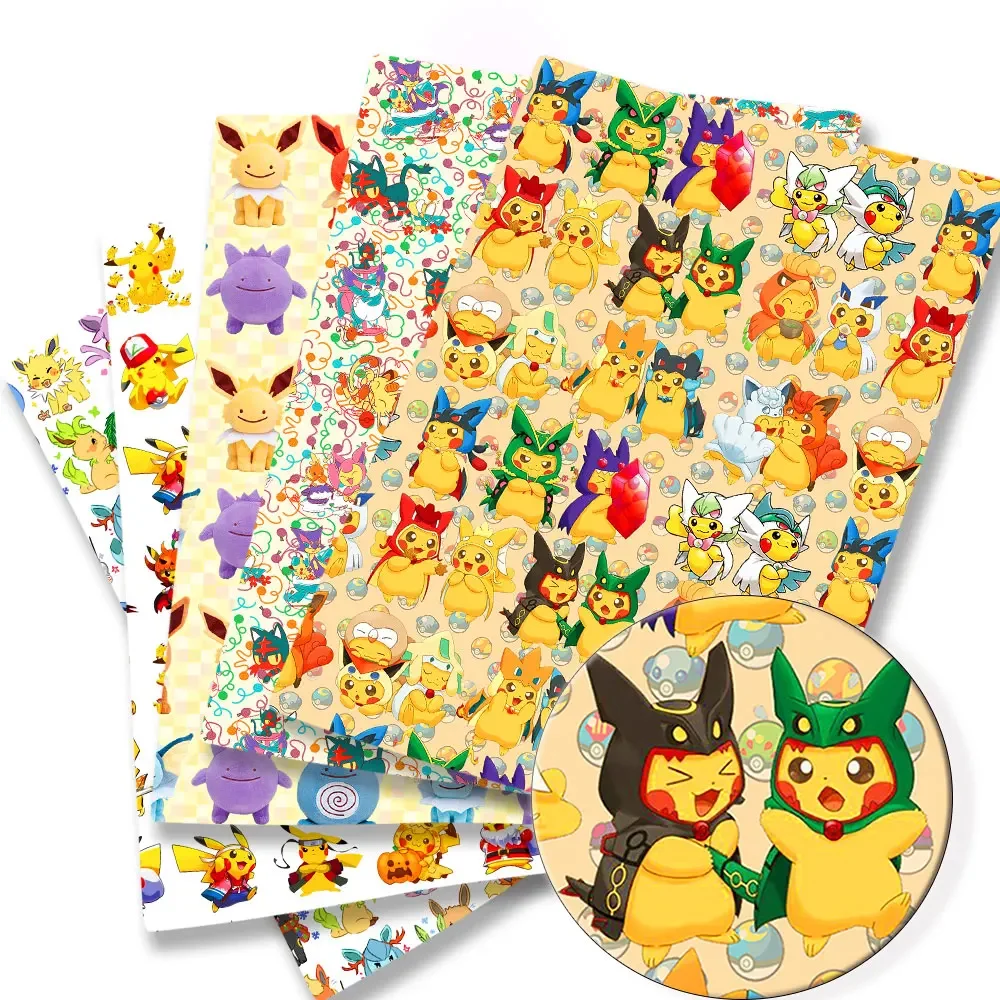 Baby Products Japan - Pokémon Cartoon tecido impresso para crianças,