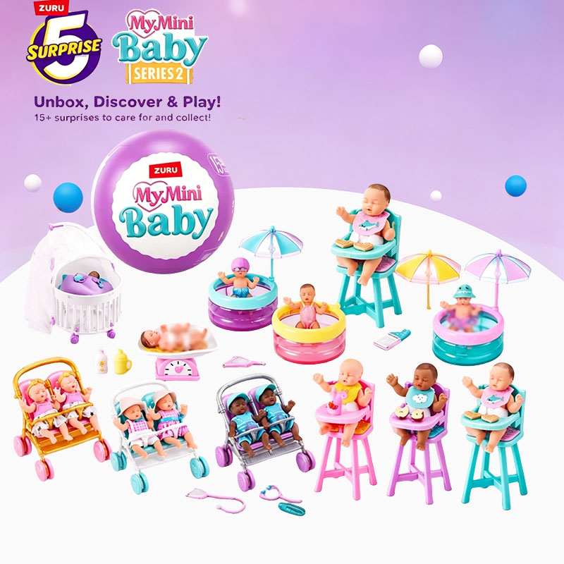 Minha Série Mini Bebê ZURU 5 B - Baby Products Brands avaliação e preço