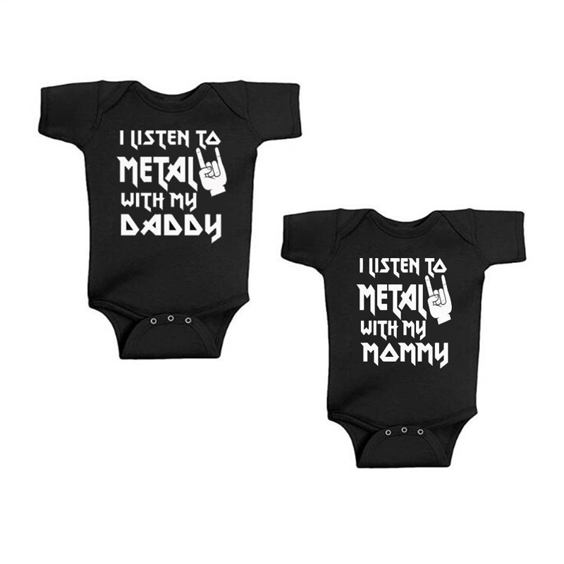 Body de metal com meu pai e ma - Baby Products Website avaliação e preço