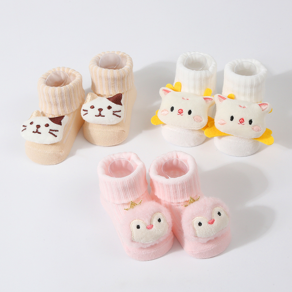 3 pares/set meias do bebê meni - Baby Products Website avaliação e preço