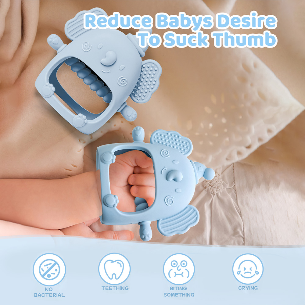 1pc silicone mordedor brinqued - Baby Products You Need avaliação e preço
